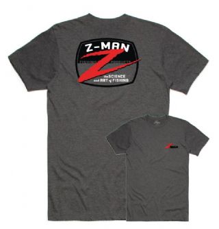 Z-MAN Z-Badge Logo TeeZ - Charcoal Heather - XL